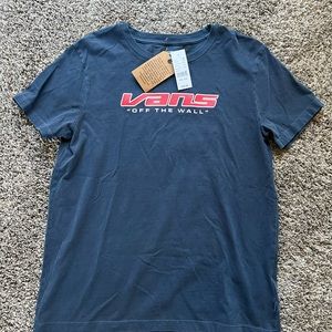 Vans tee shirt size small; nwt